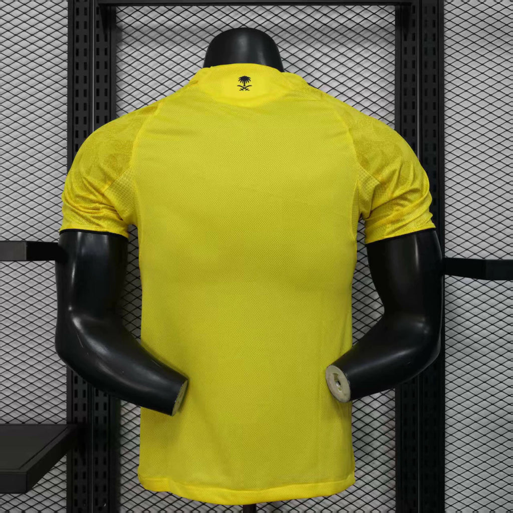 Al Nassr Home 25/26 Jogador Adidas - Amarelo