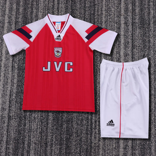 Kit Infantil Arsenal Home Retrô 92/93 - Vermelho