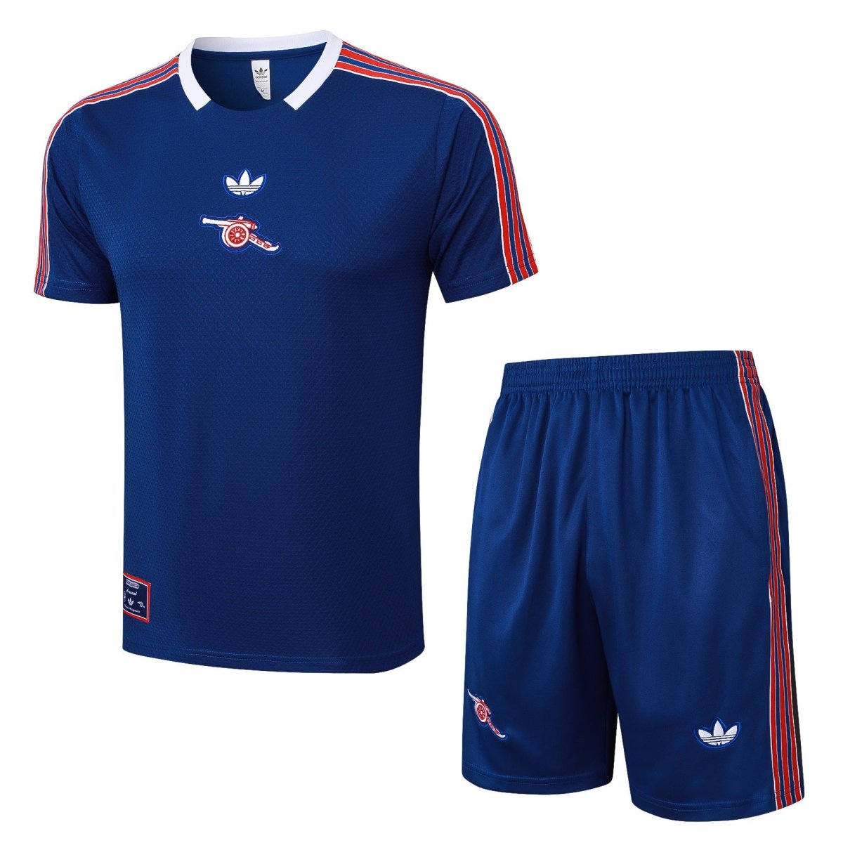 Kit De Treino Adulto Arsenal 25/26 Short e Camisa - Azul