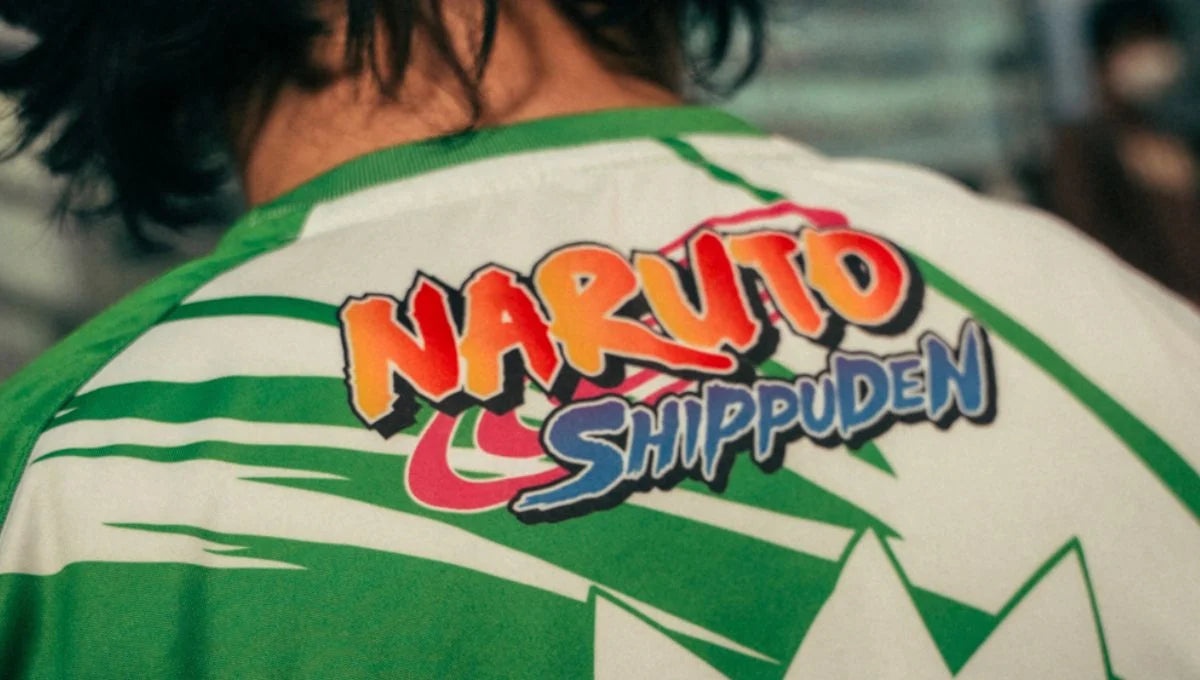 Real Betis Edição Naruto 24/25 Torcedor Hummel - Verde e Branco