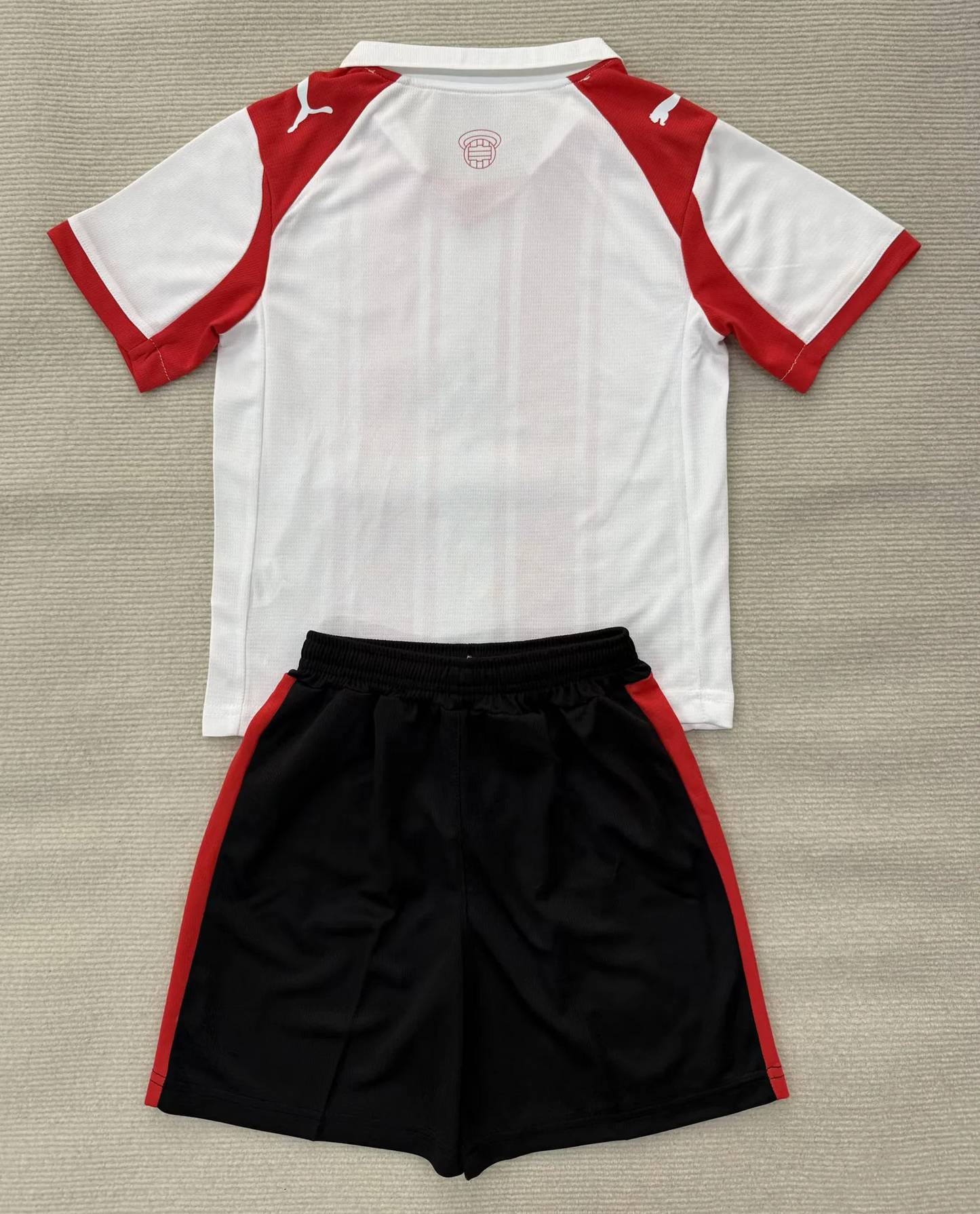 Kit Infantil Southampton Home 25/26  - Branco e Vermelho