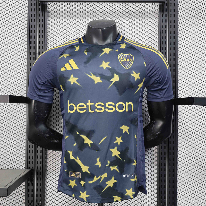 Boca Jrs Third 25/26 Jogador Masculino Adidas - Azul Escuro