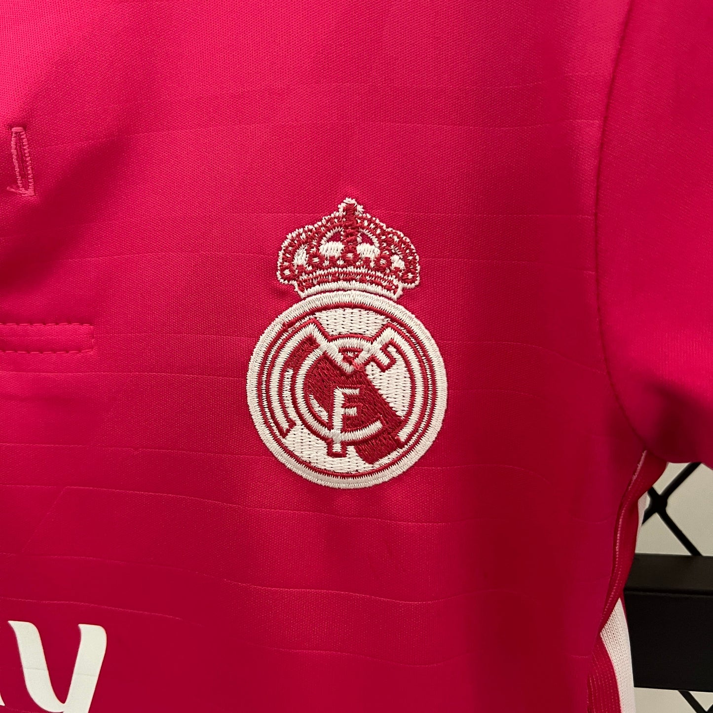 Kit Infantil Real Madrid Home Away 14/15 - Rosa