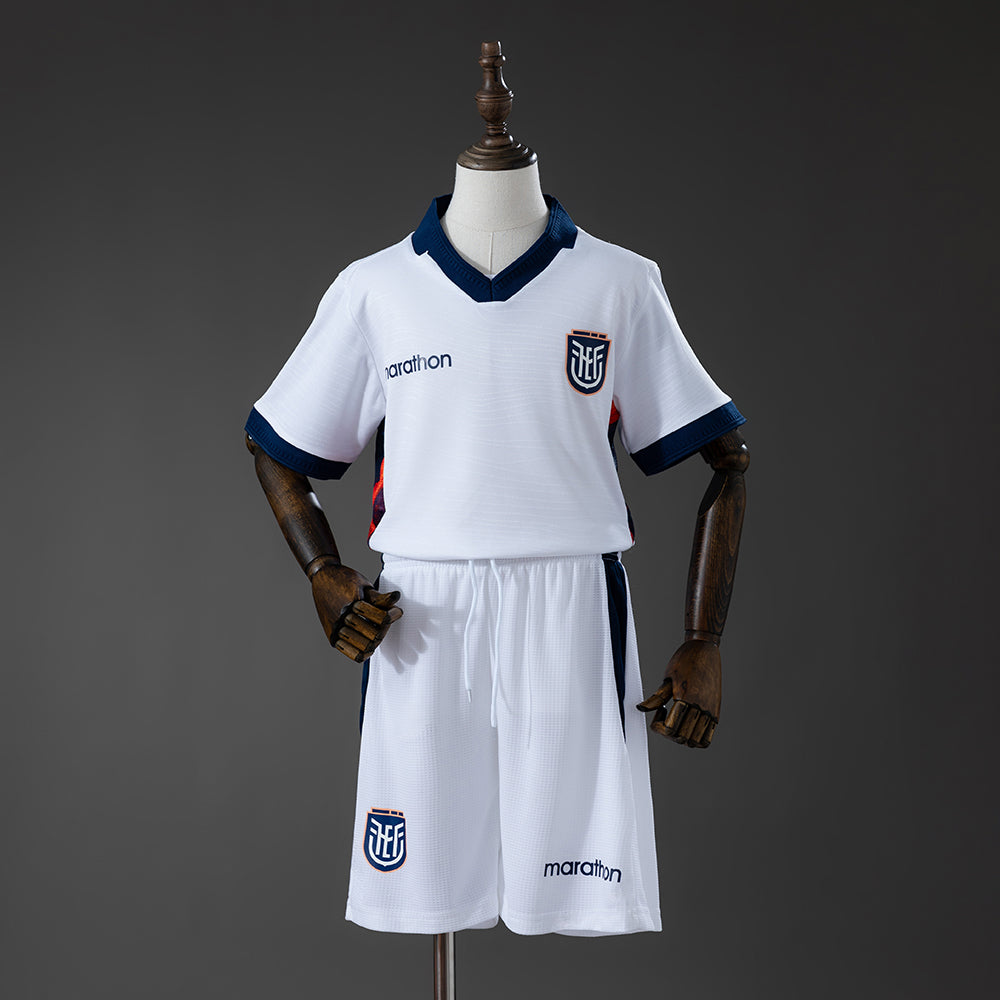 Kit Infantil Equador Away 26/27 - Branca