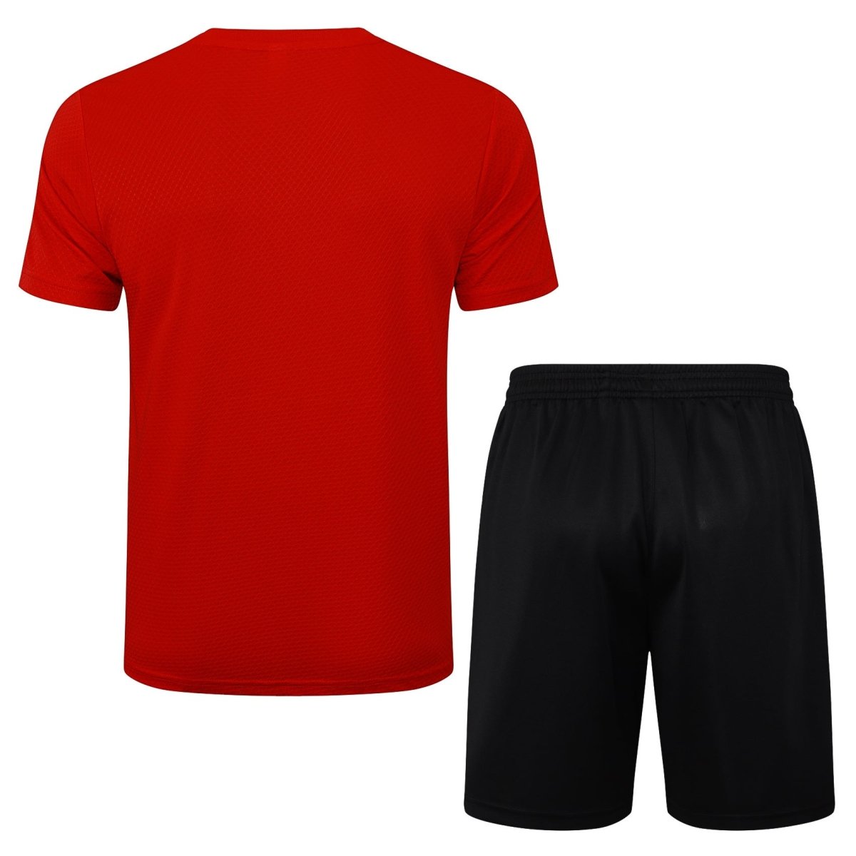 Kit Treino Flamengo 25/26 Masculino Short e Camisa - Vermelha e Preta