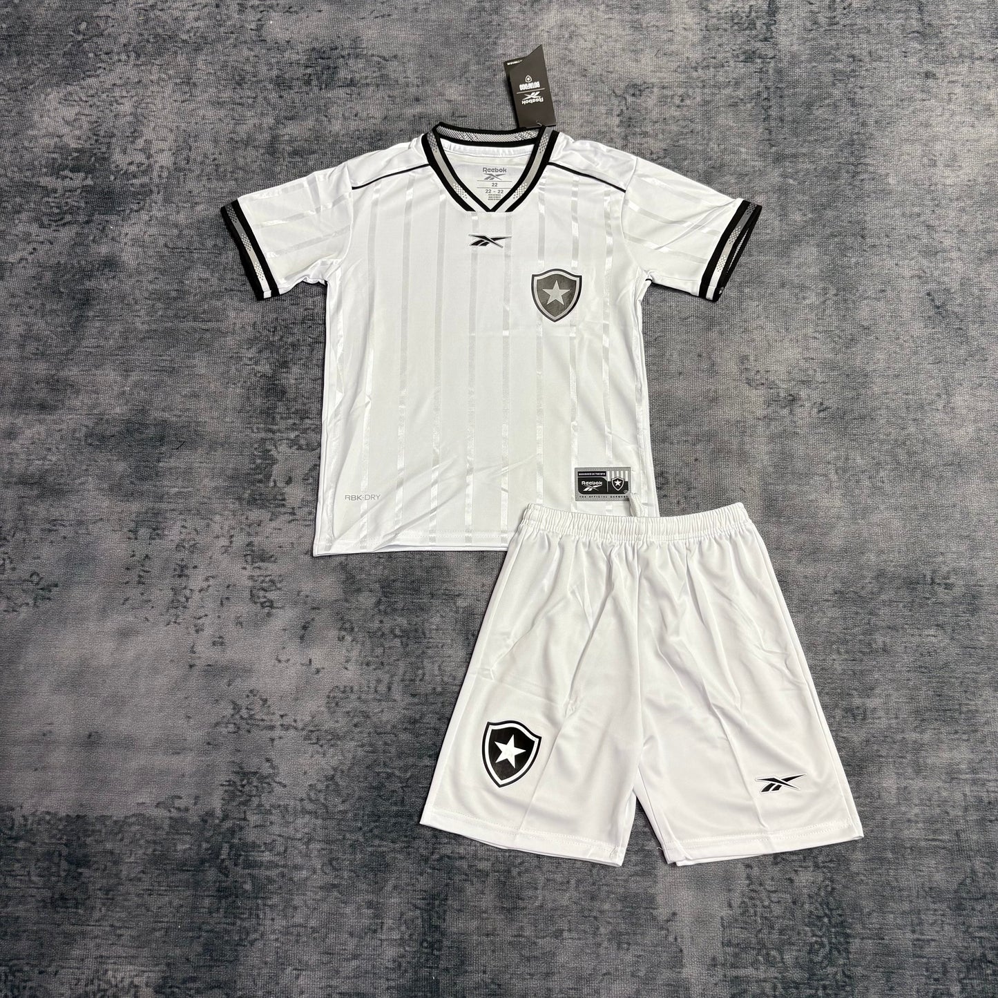 Kit Infantil Botafogo Third 25/26 Reebok - Branca