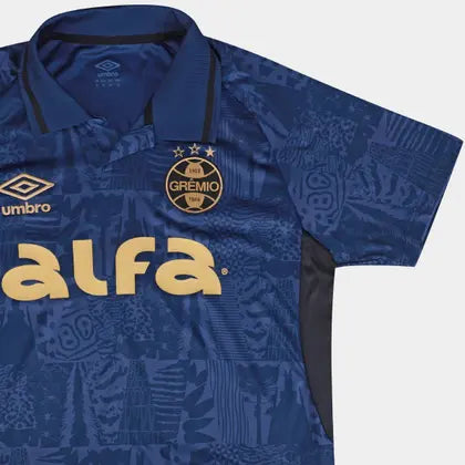 Grêmio Third 25/26 Umbro Masculino -  Azul Escuro