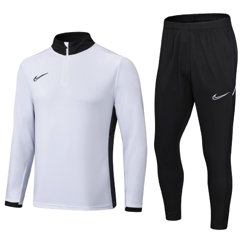 Kit Treino Agasalho + Calça - Branco