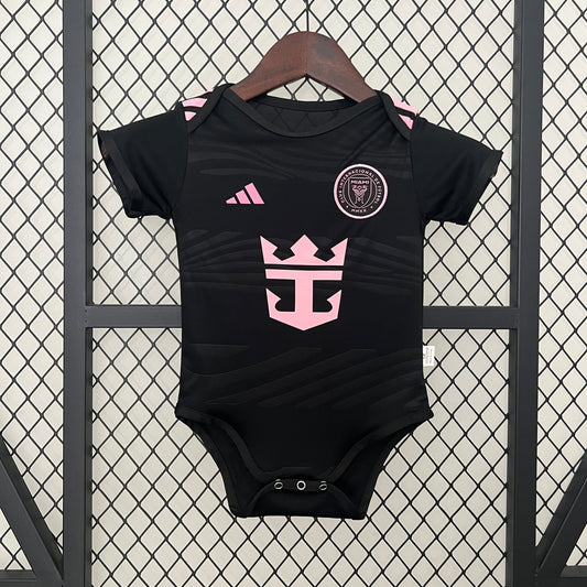 Body Bebê Infantil Inter Miami Away 24/25 - Preto