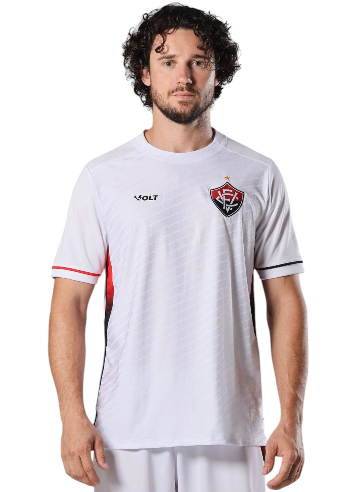 Vitória Away 25/26  Masculino -  Branca