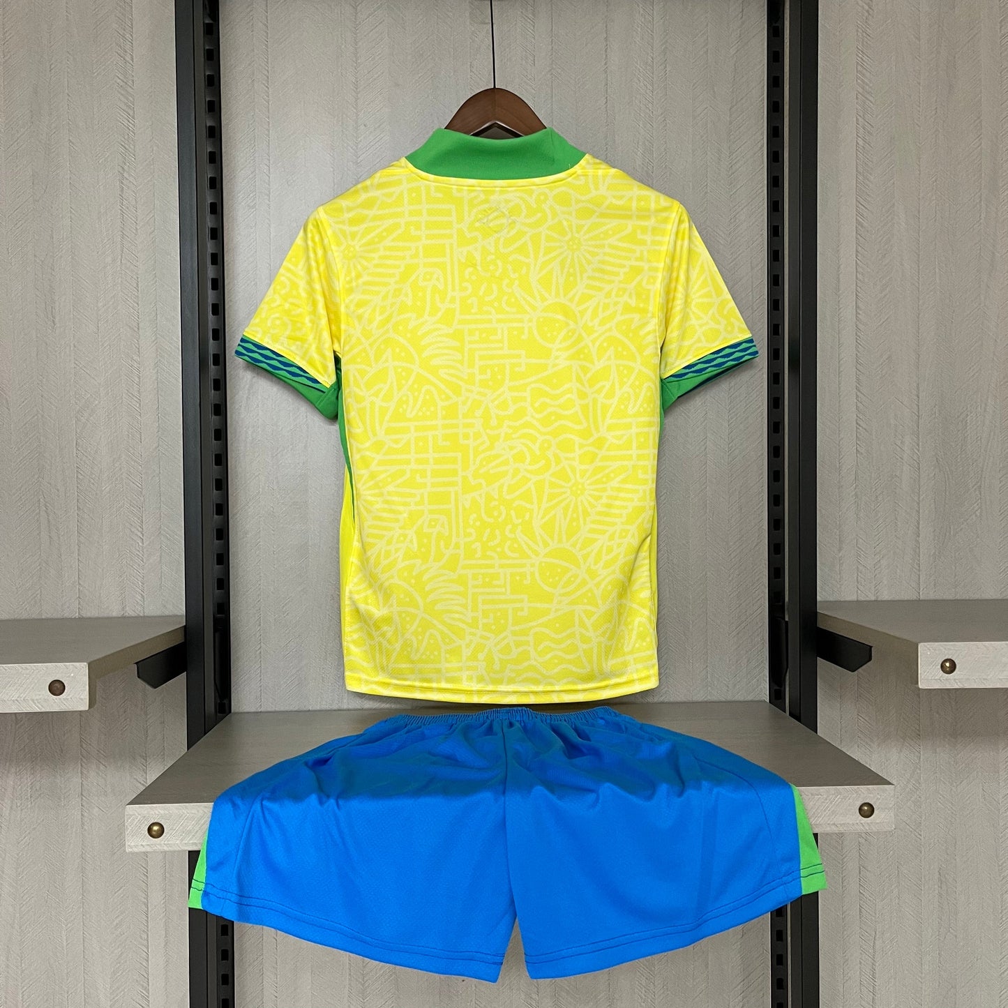 Kit Infantil Brasil Home 24/25 - Amarelo