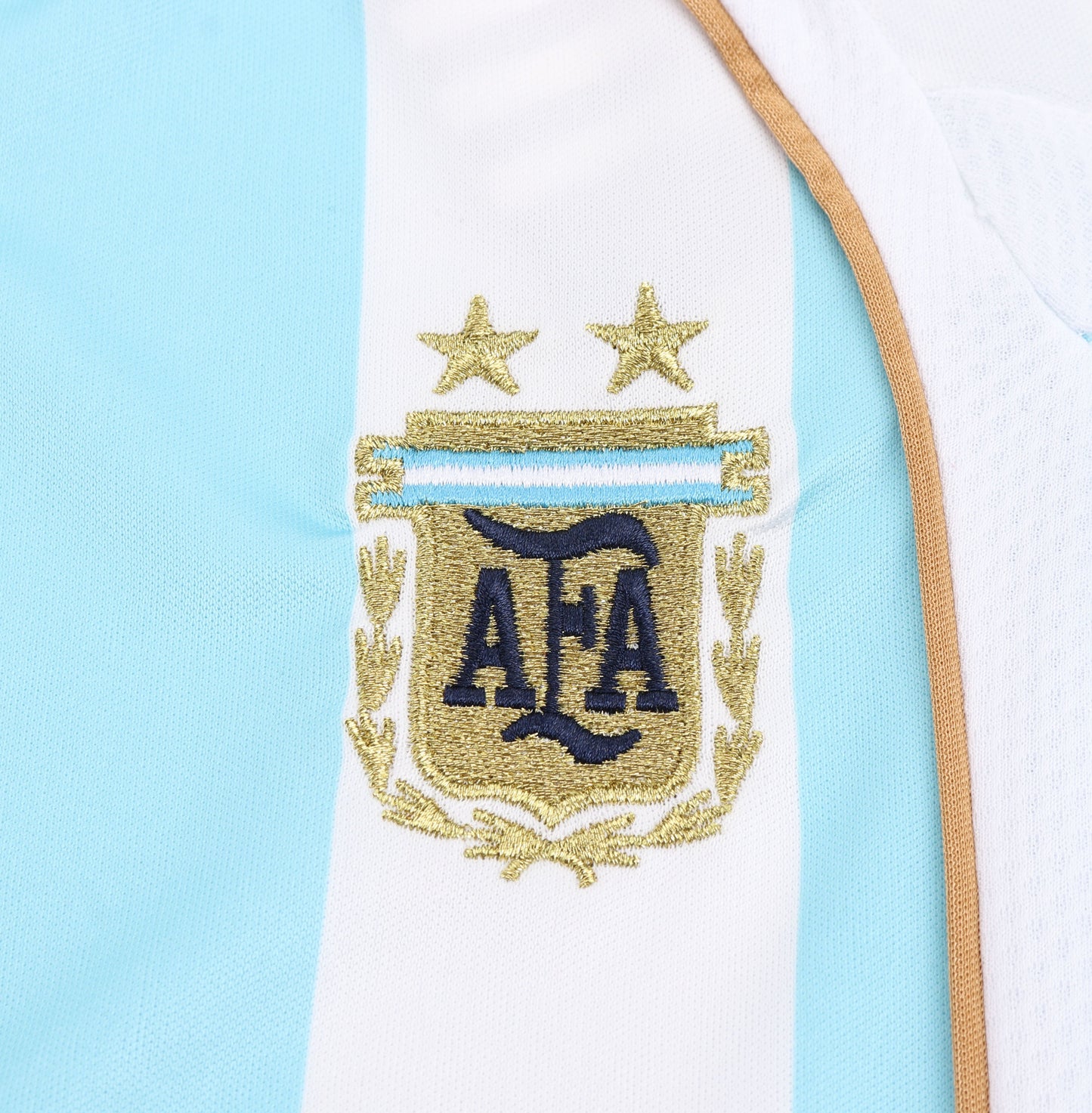 Kit Infantil Argentina Retro Home 2006 - Branco e Azul