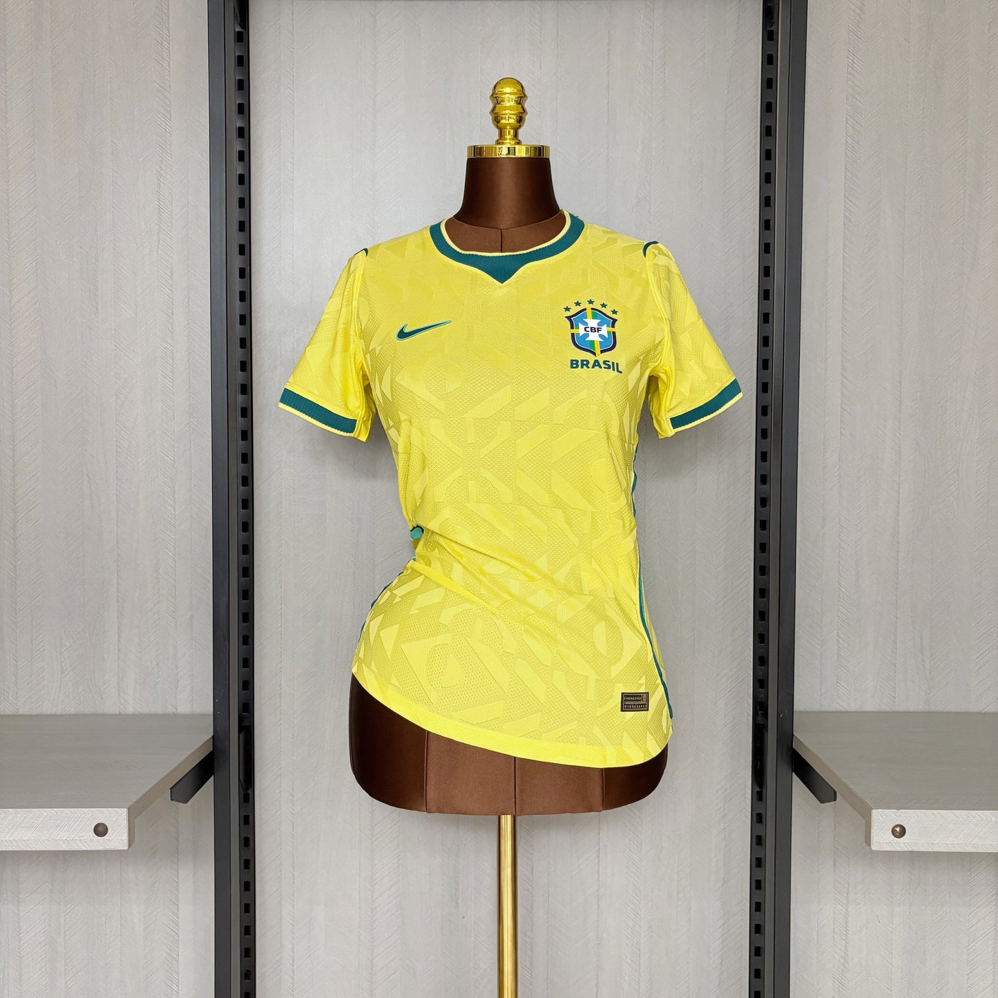 Brasil Home 26/27 Jogador Nike Feminina - Amarela