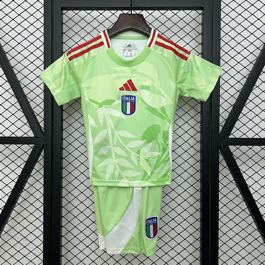 Kit Infantil Itália Goleiro 25/26 - Verde