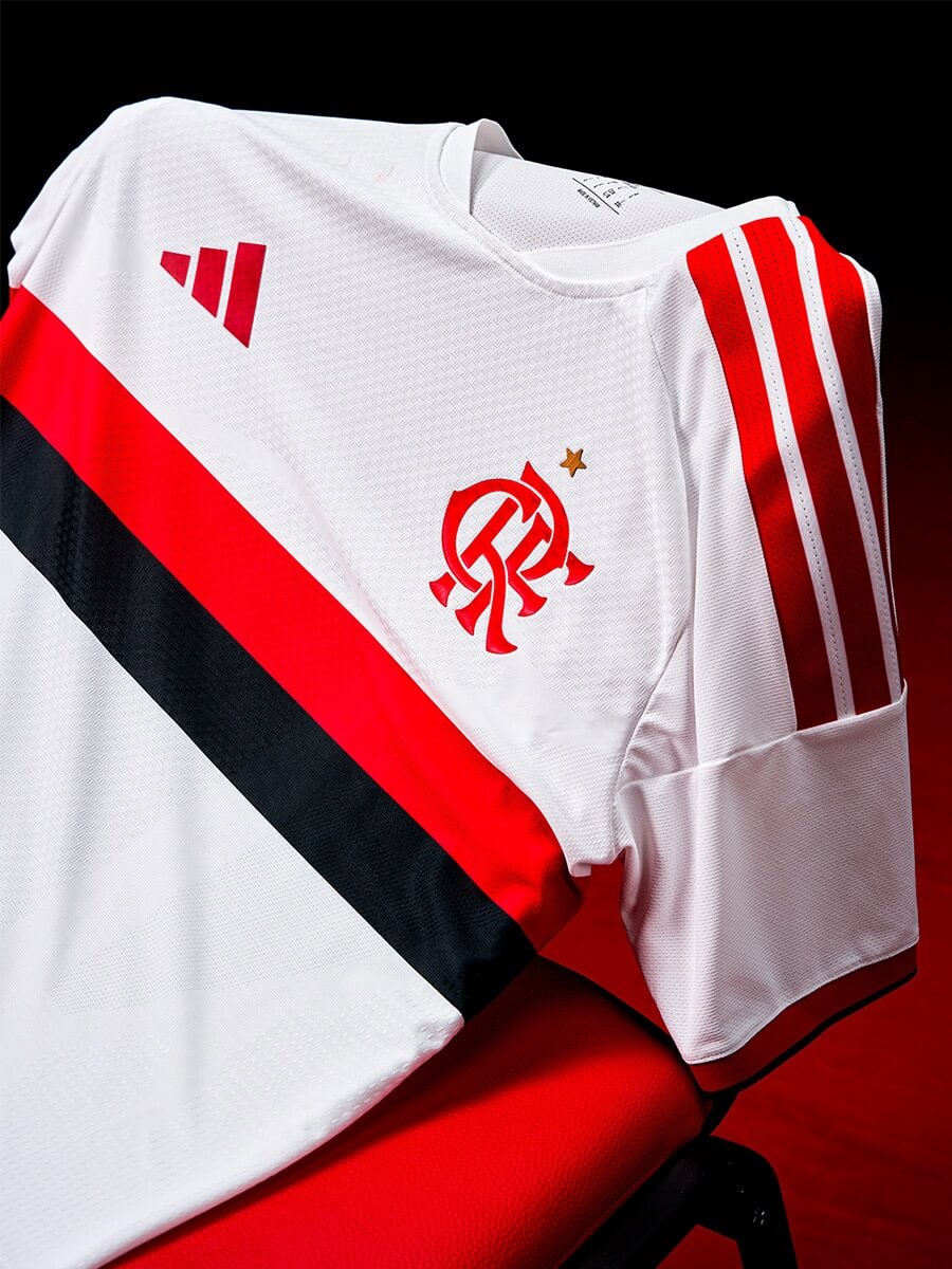 Flamengo Away 26/27 Jogador Adidas Masculina - Branco