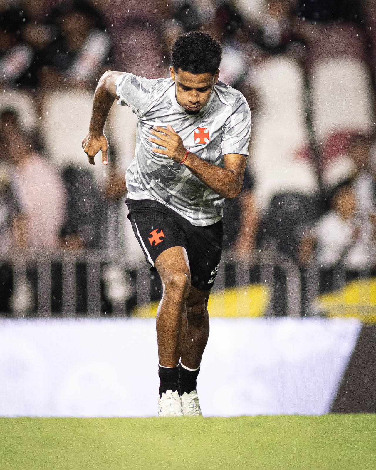 Vasco da Gama Treino 26/27 Torcedor Nike Masculino - Cinza e Branca