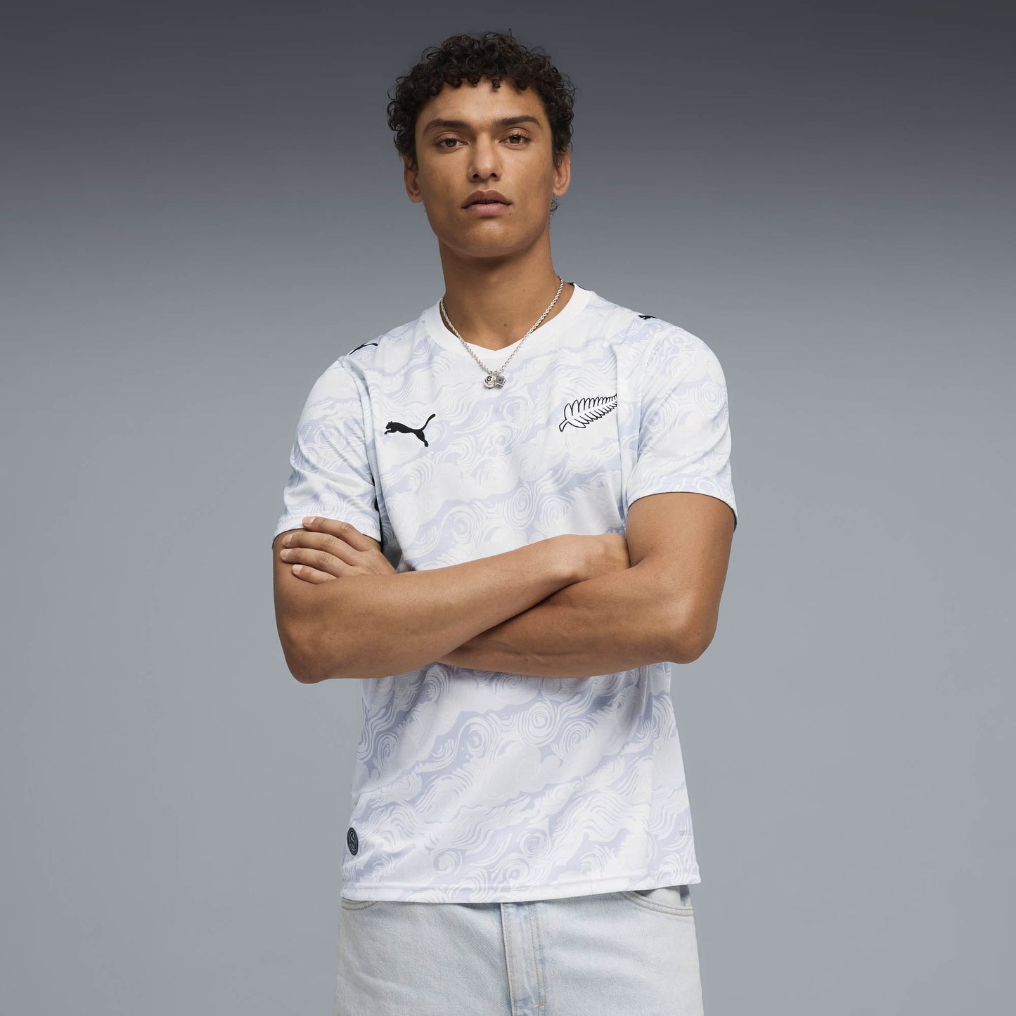 Nova Zelandia Away 26/27 Masculino Jogador Puma - Branca