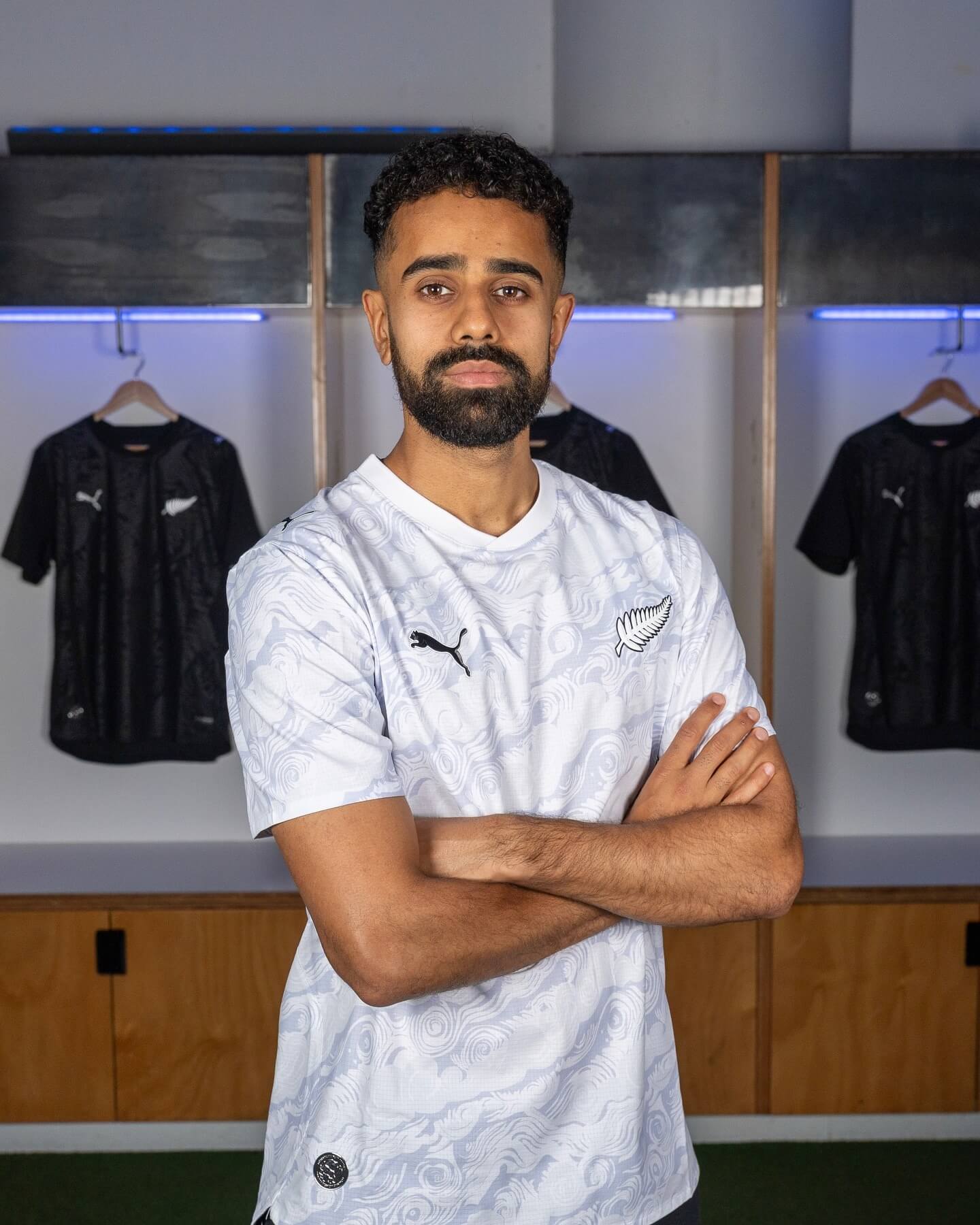 Nova Zelandia Away 26/27 Masculino Jogador Puma - Branca