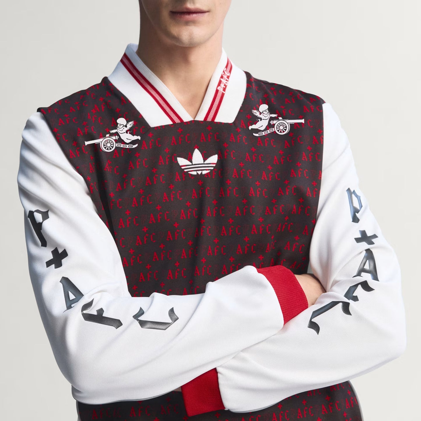 Arsenal Edição Especial 26/27 Adidas - Branco e Bege Vinho