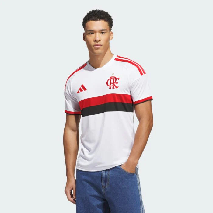 Flamengo Away 26/27 Torcedor Adidas Masculina - Branca
