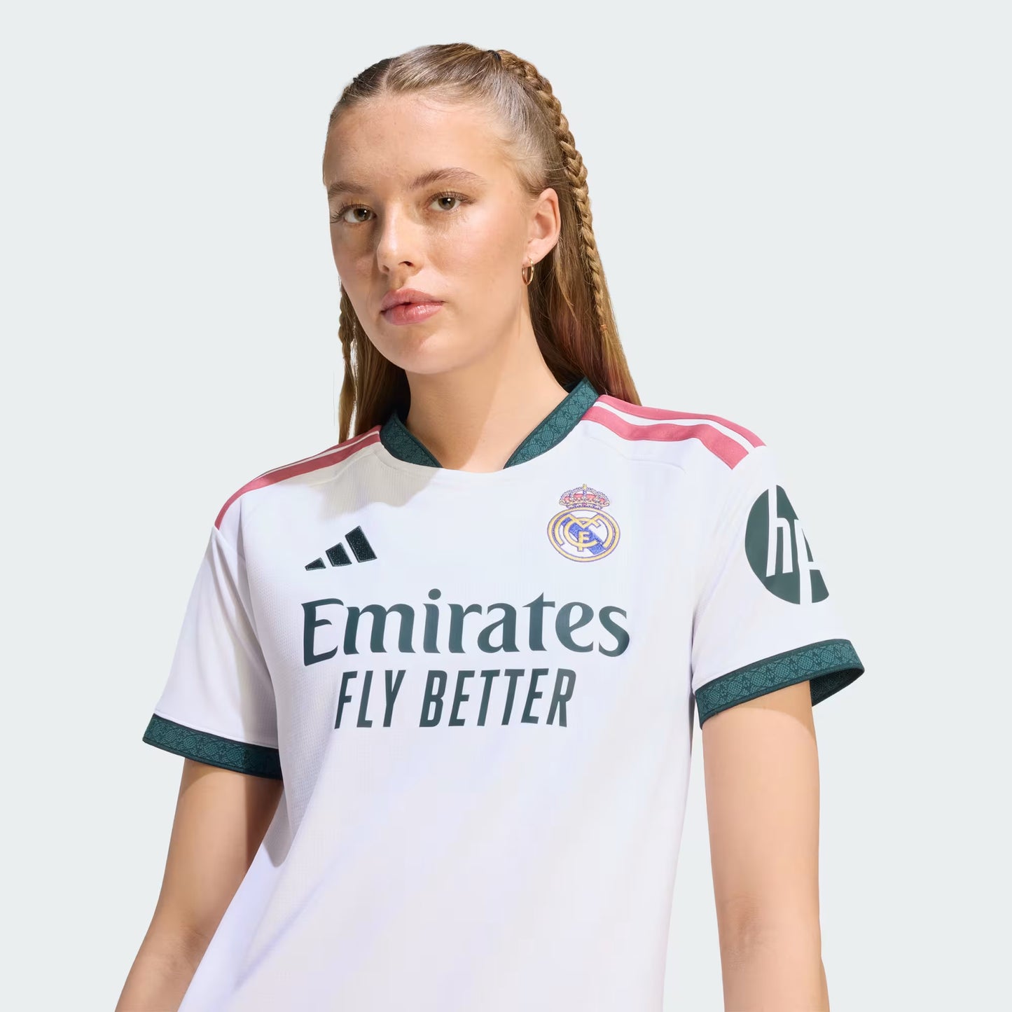 Real Madrid Home 26/27 Feminina Adidas  - Branca