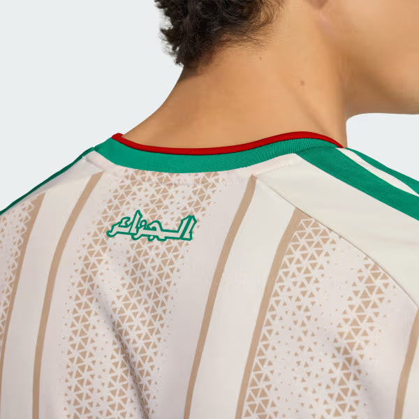Argélia Home 26/27 Masculino Torcedor Adidas - Bege