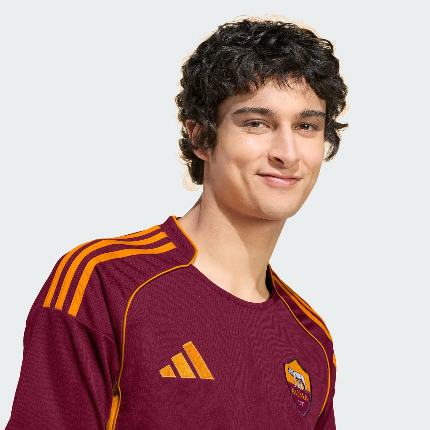 Roma Home 25/26 Torcedor Adidas - Vinho