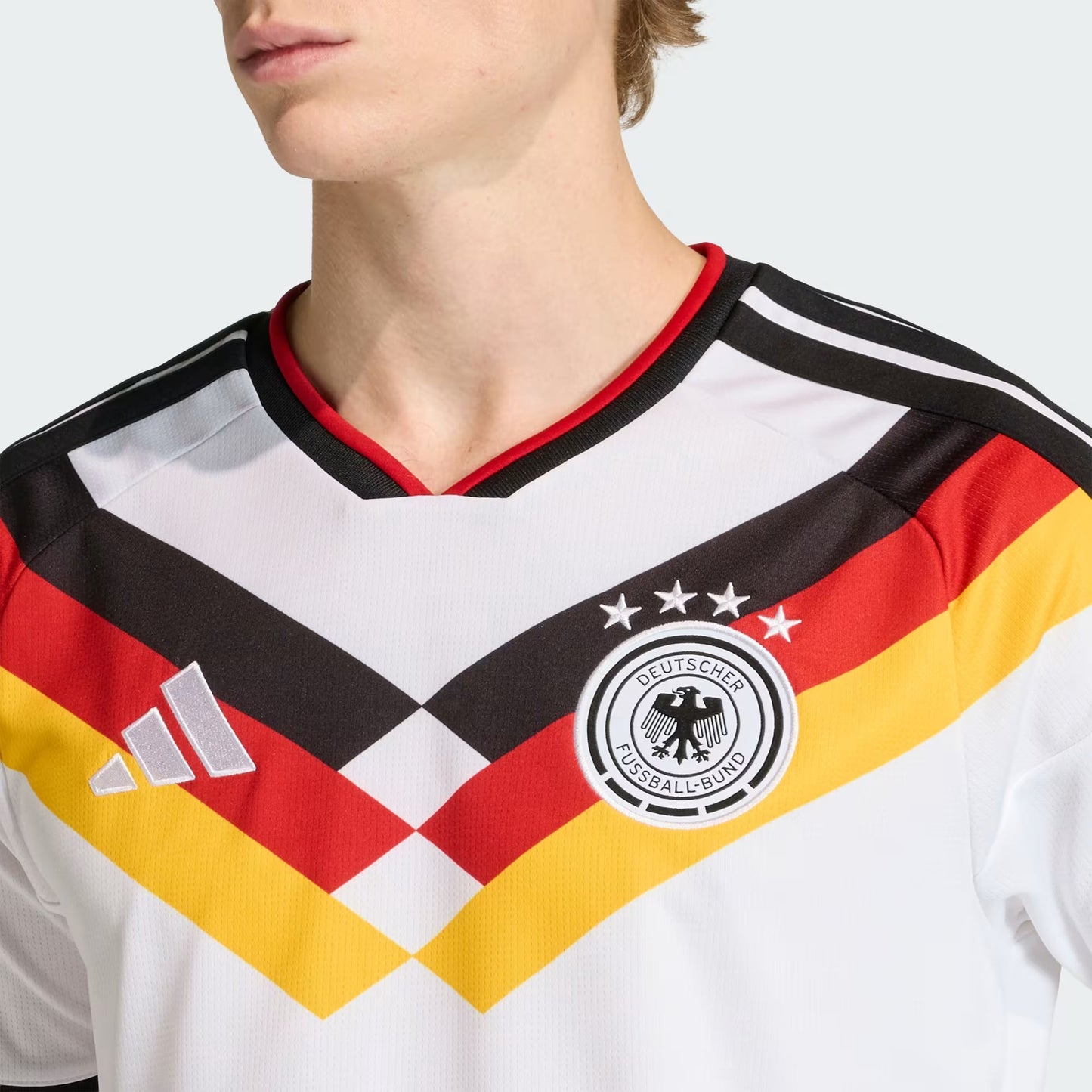 Alemanha Home 26/27 Torcedor Masculino Adidas - Branca
