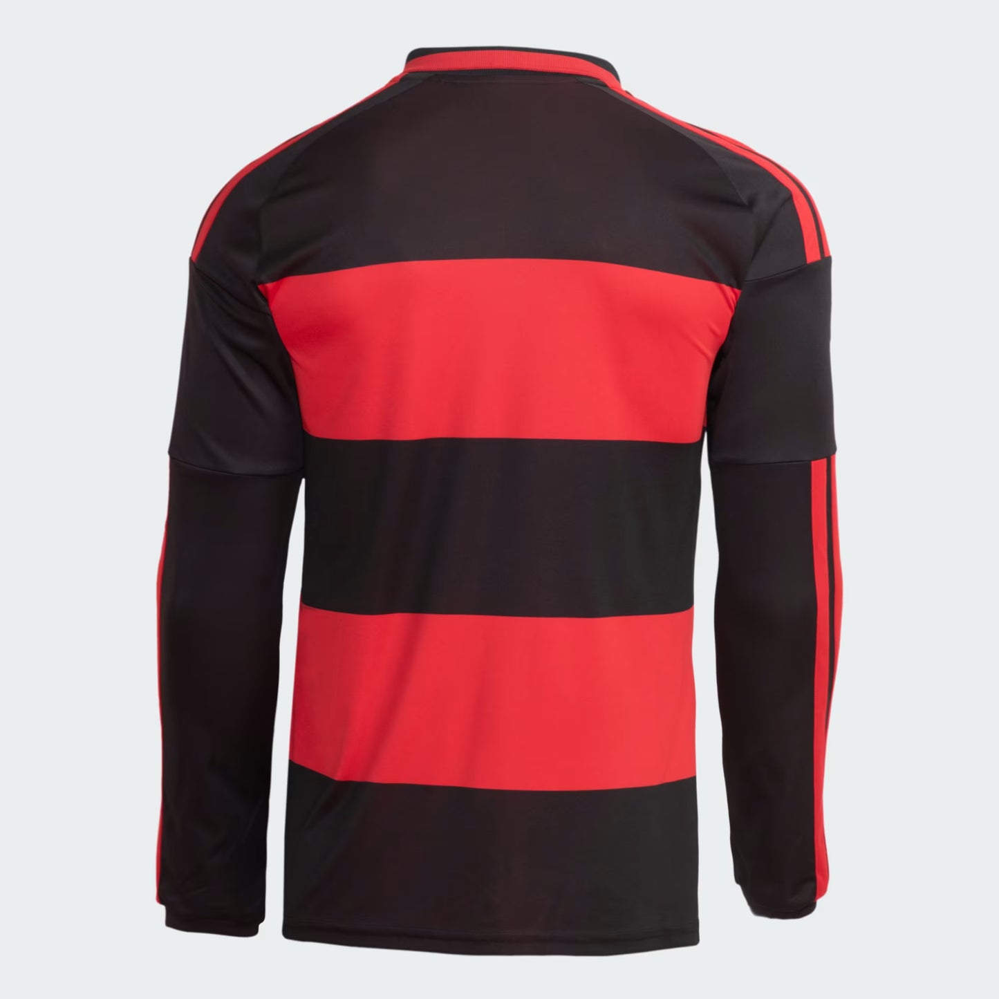 Flamengo Home 26/27 Manga Longa Adidas Masculino - Vermelho e Preto