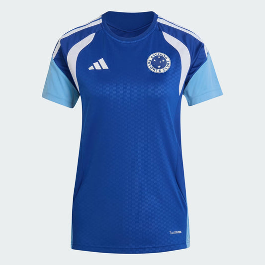 Cruzeiro Treino 26/27 Adidas Torcedor Feminino - Azul