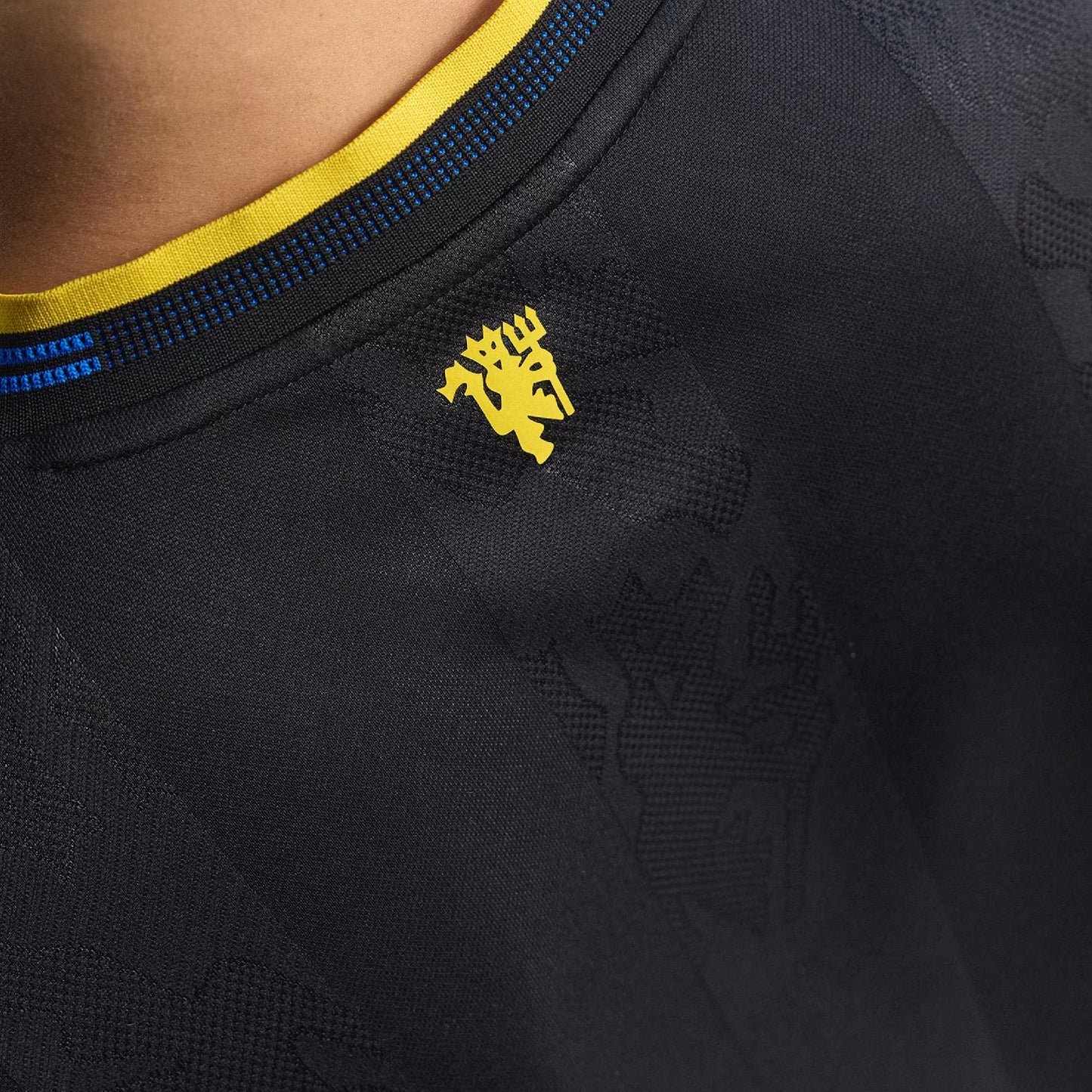 Manchester United Third 25/26 Jogador Adidas - Preta