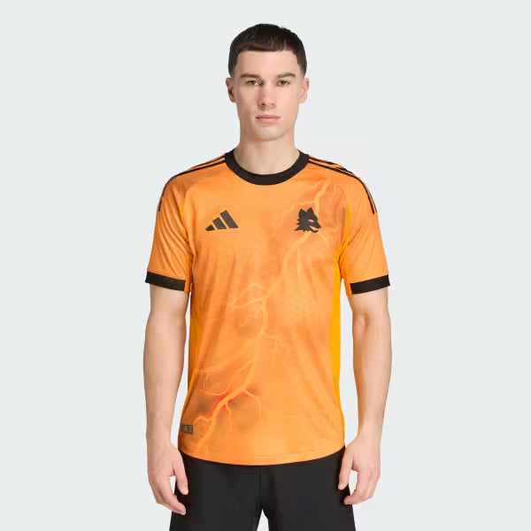 Roma Away 25/26 Torcedor Adidas - Laranja