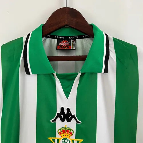 Real Betis Home Retrô 93/94 Kappa - Verde e Branco