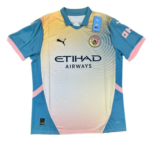 Manchester City Fourth 24/25 Torcedor Puma - Colorido