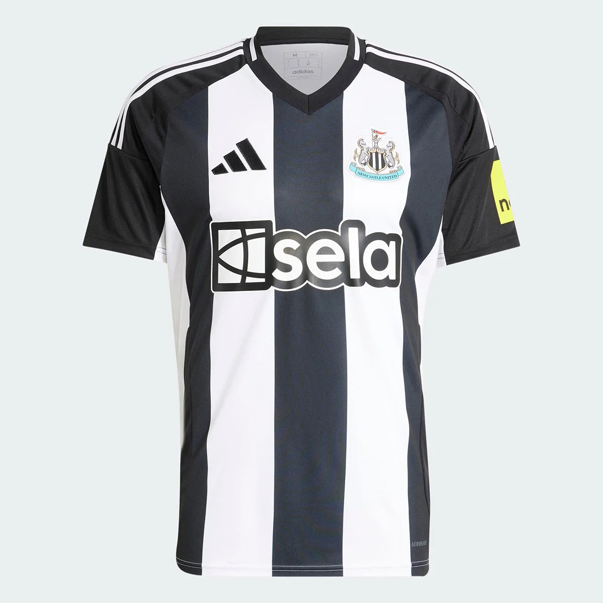 Newcastle Home 24/25 Torcedor Adidas - Preto e Branco