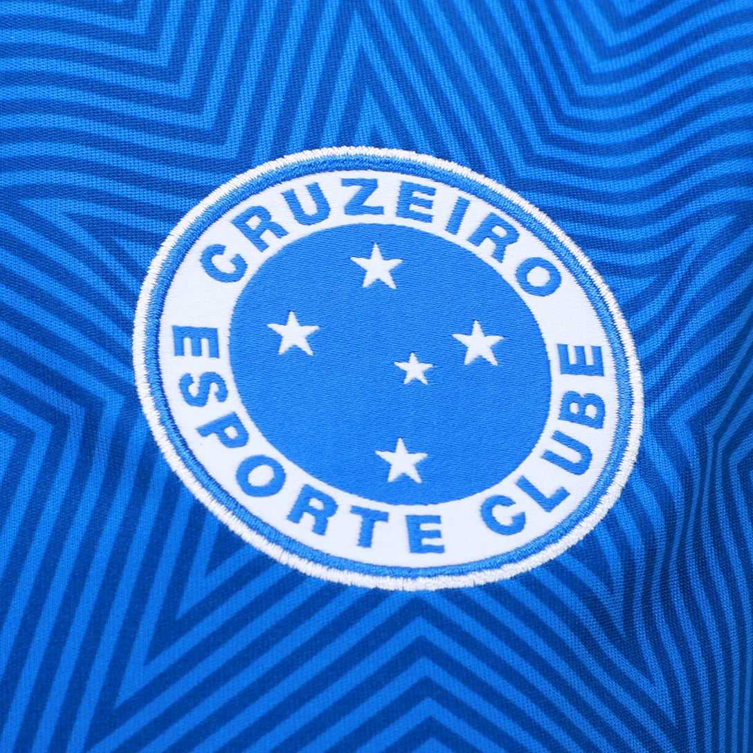 Cruzeiro Home 25/26 Torcedor Com Patrocínios Adidas Feminina