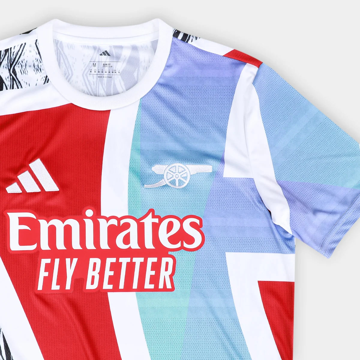 Arsenal Pré Jogo 25/26 Torcedor Adidas - Colorido