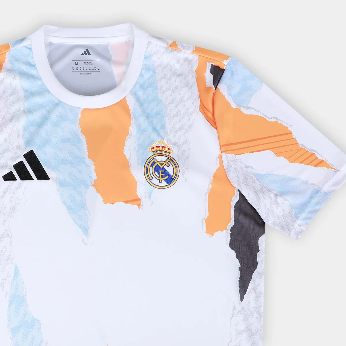Real Madrid Pré Jogo 24/25 Torcedor Adidas - Colorida