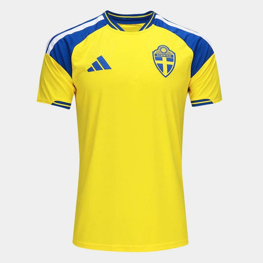 Suécia Home 26/27 Masculino Jogador Adidas - Amarela