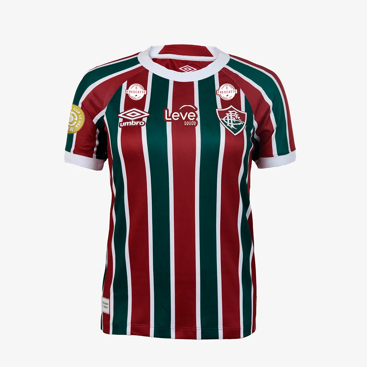 Fluminense Home 25/26 Torcedor Com Patrocínios Umbro Feminina