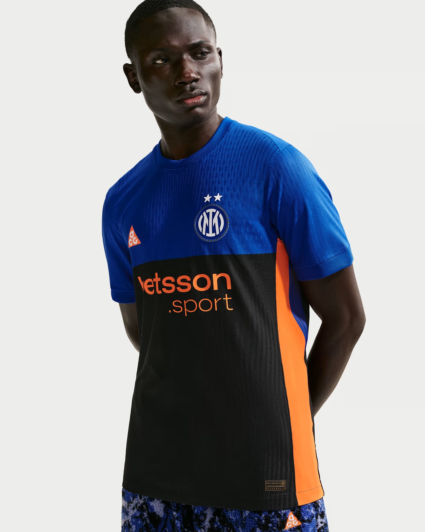 Inter de Milão Fourth 25/26 Jogador Nike - Azul e Preto