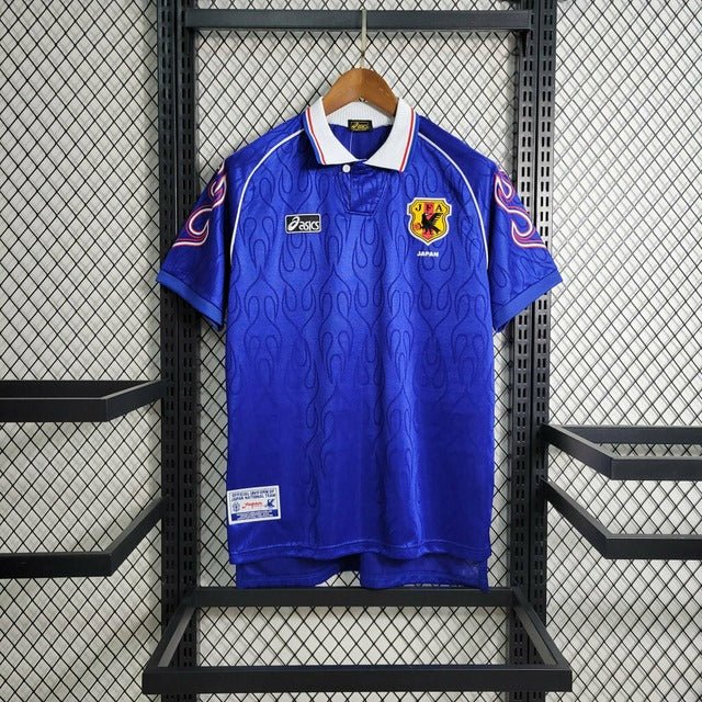 Japão Home Retrô 98-99 Asics - Azul