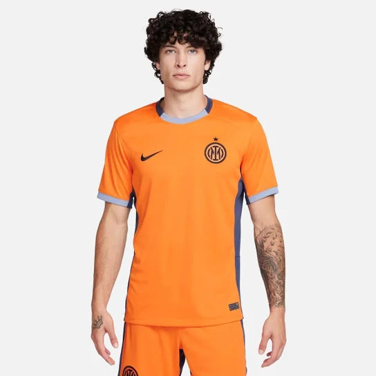 Inter de Milão Third 24/25 Torcedor Nike - Laranja
