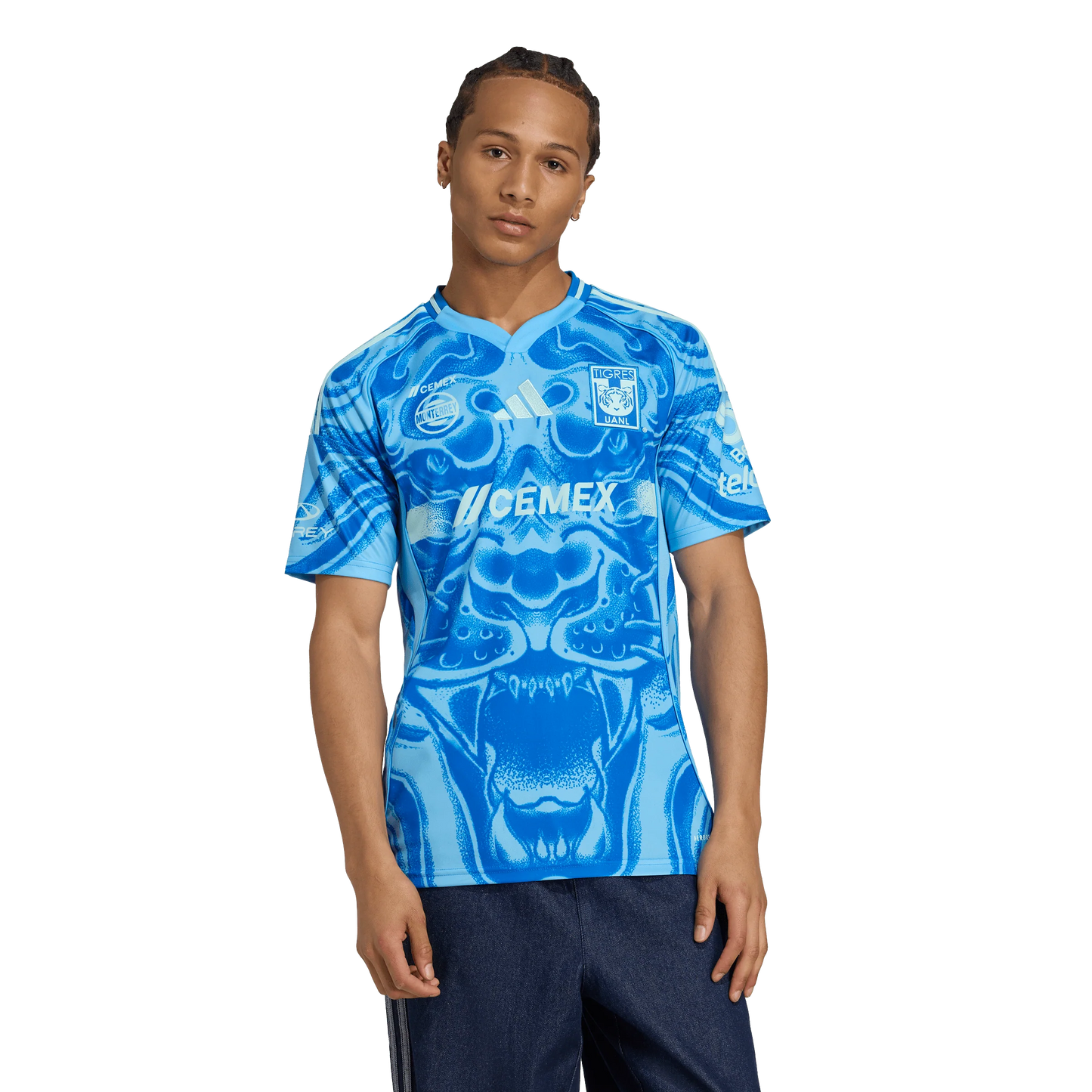 Tigres Away 25/26 Torcedor Adidas Masculino - Azul