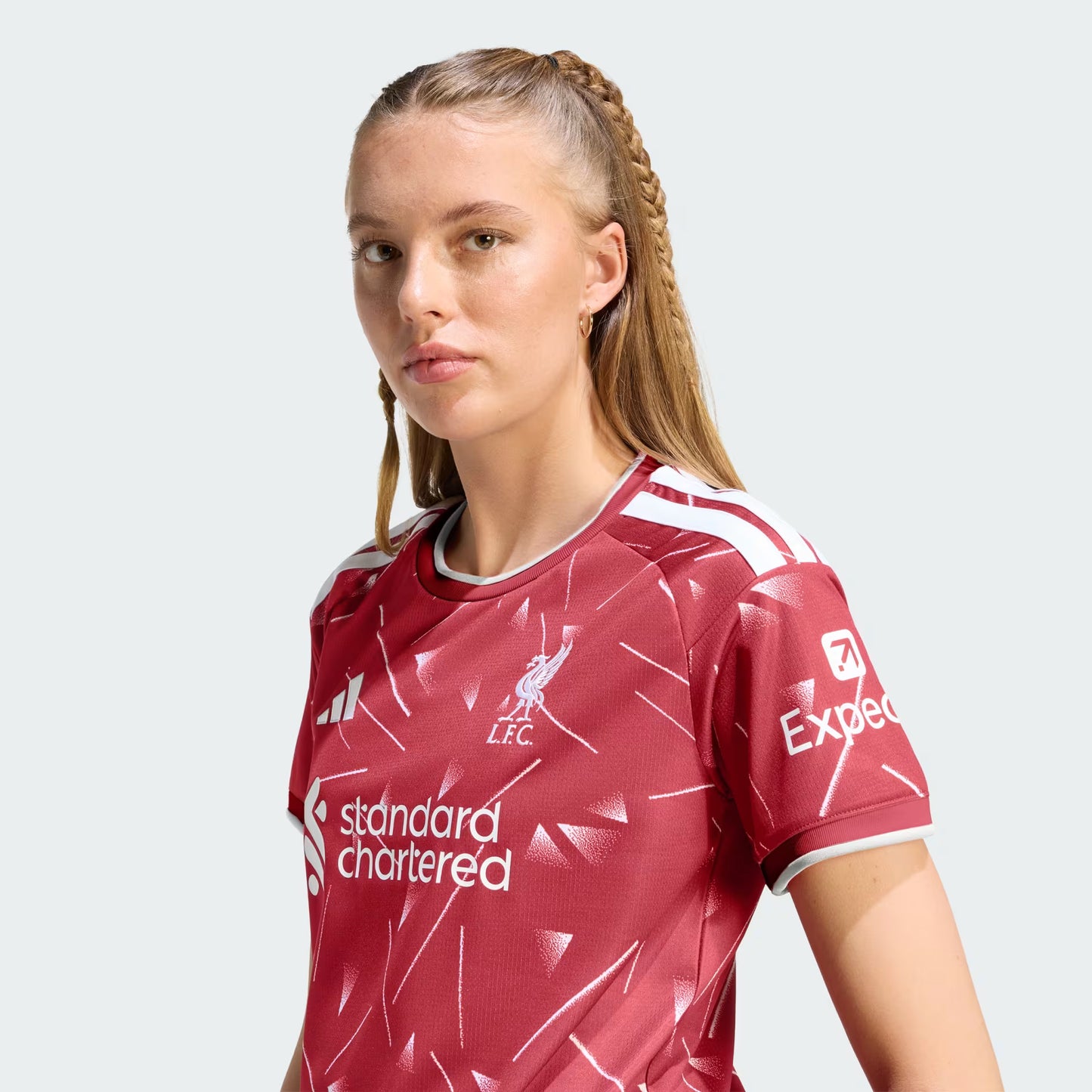 Liverpool Home 26/27 Feminina Adidas - Vermelho