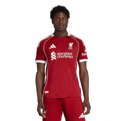 Liverpool Home 25/26 Jogador Adidas - Vermelho