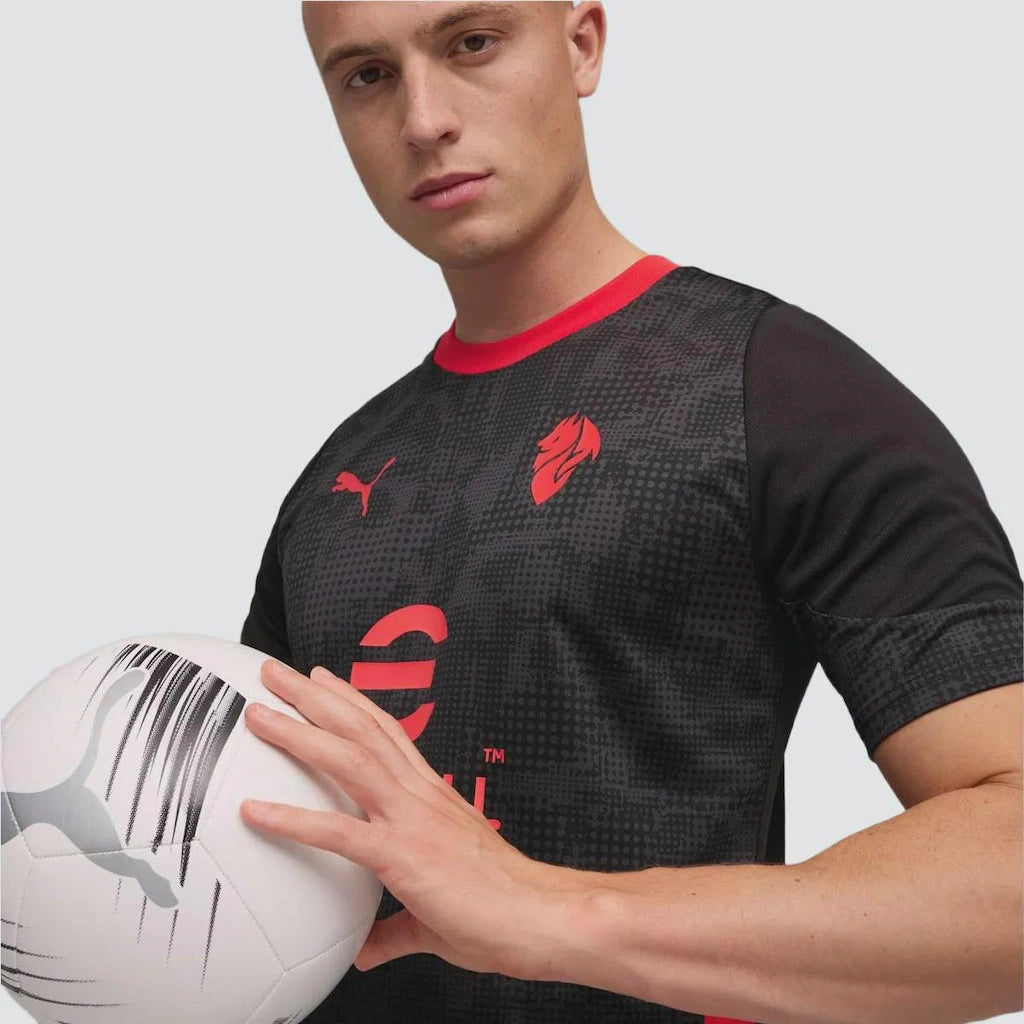 Milan Treino 25/26 Torcedor Puma - Preto