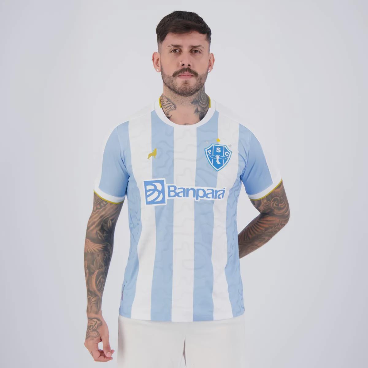 Paysandu Home 25/26  Torcedor Masculino - Branco e Azul