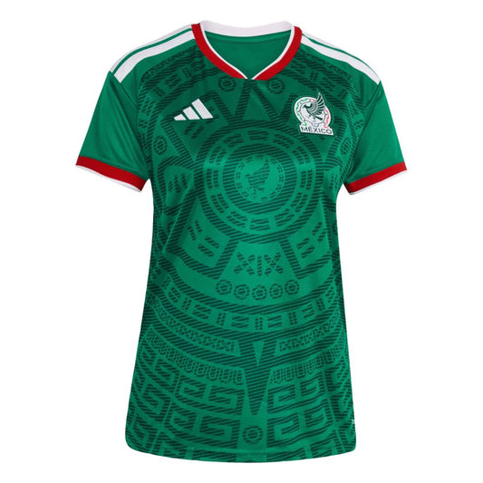 México Home 26/27 Feminino Adidas  - Verde
