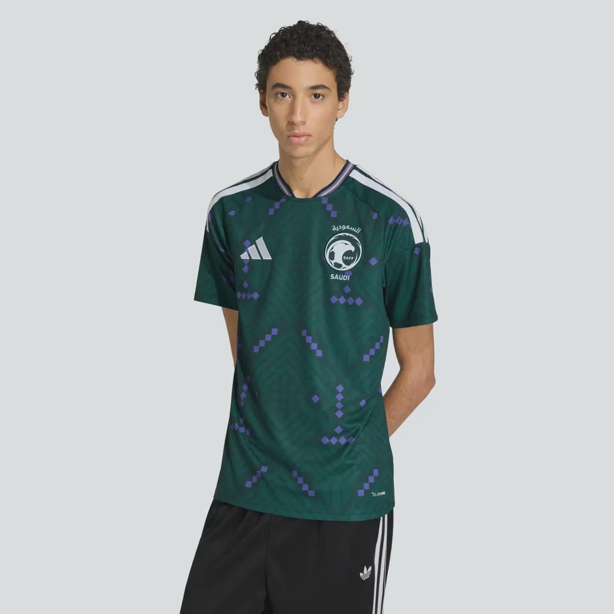 Arábia Saudita Home 26/27 Masculino Torcedor Adidas - Verde